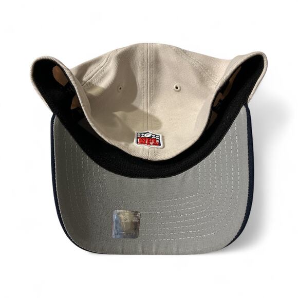 New Era Men L-XL Blue Dallas Cowboys 39THIRTY Fitted Baseball Cap - Picture 7 of 7